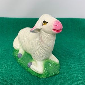 3.5” Nativity Lamb Sheep vintage Decoration Christmas decor